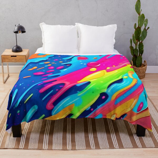 Item preview, Colorful Paint Splatter designed and sold by Health And Fitness Posts e-Store.