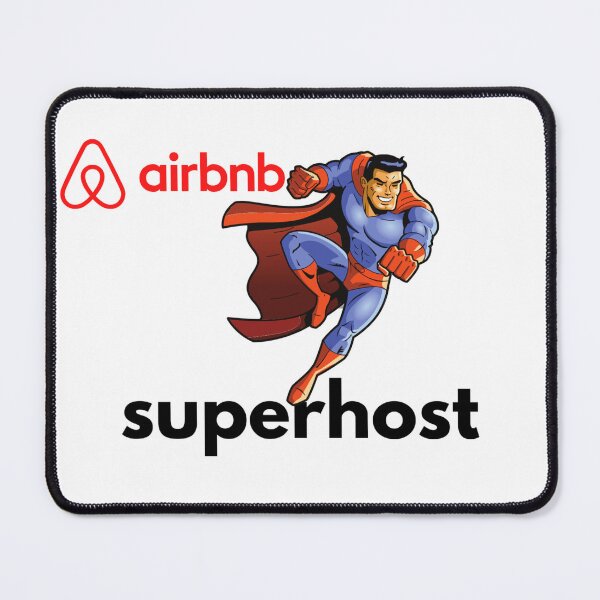 Item preview, Super Host Airbnb Super Hero Reservation Apartments Five Stars designed and sold by DaniVi.