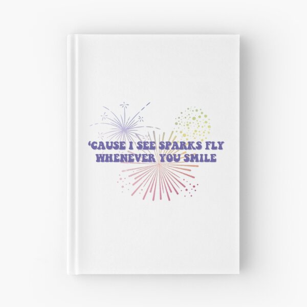 Item preview, Cause I see sparks fly whenever you smile Taylor Swift designed and sold by bombalurina.