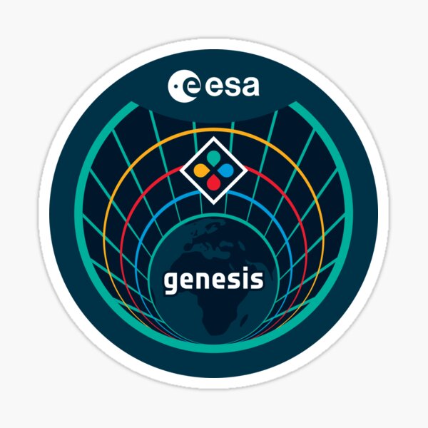 Item preview, Genesis Mission Patch - ESA Solar Wind Explorer designed and sold by MeetinSpace.