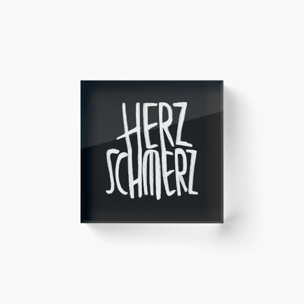 Item preview, Herzschmerz, German term for heartache designed and sold by badlydrawnbabe.