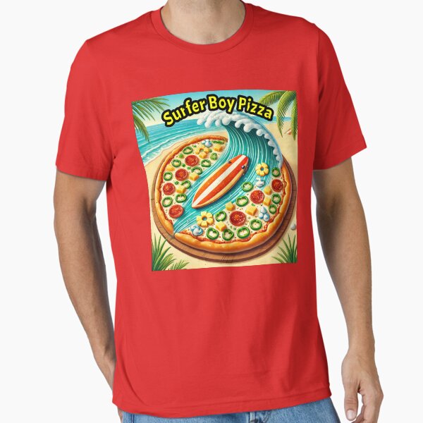 Artikel-Vorschau von Surfer Boy Pizza, designt und verkauft von SaltCraft.