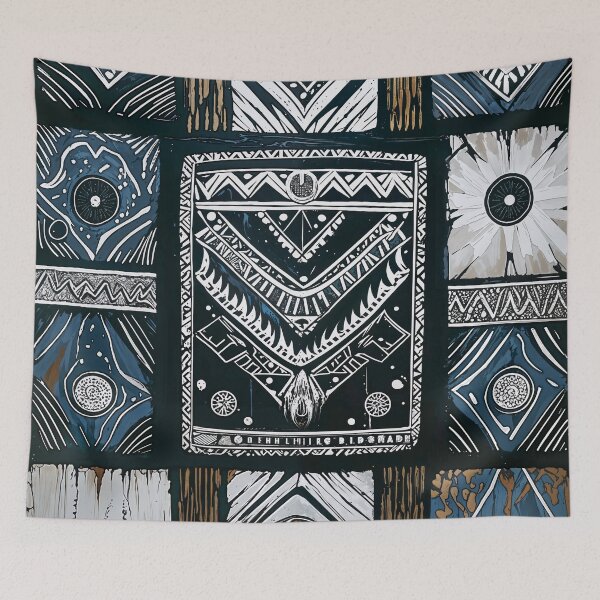 Item preview,  African-inspired tribal pattern designed and sold by Shopstract.