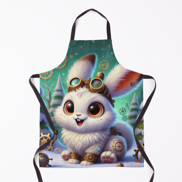 Item preview, Steampunk Snowshoe Hare designed and sold by Sillytoe.