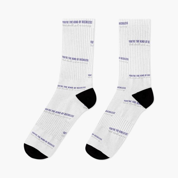 Item preview, Youre the kinda of reckless that should send me running Taylor Swift designed and sold by bombalurina.