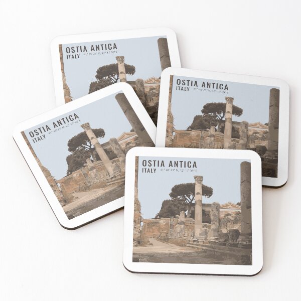 Item preview, Ancient Pathways: Roman Road Ruins of Ostia Antica designed and sold by Mundivagant Designs.