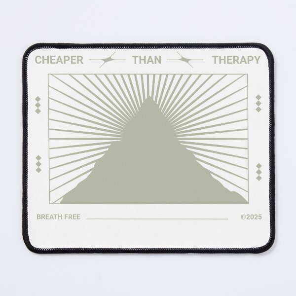 Item preview, Nature cheaper then therapy natural wellness botanical designed and sold by SmartProof Branding.
