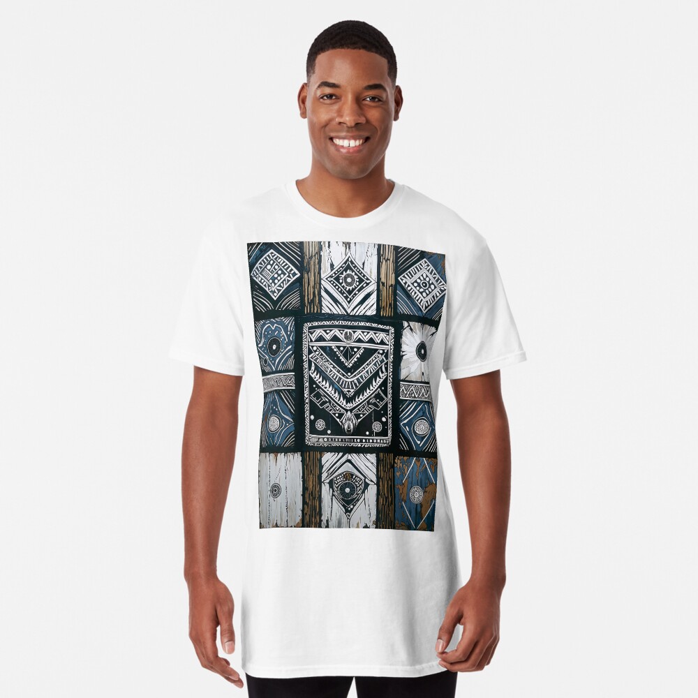 Aperçu de l'œuvre T-shirt long créée et vendue par Shopstract.