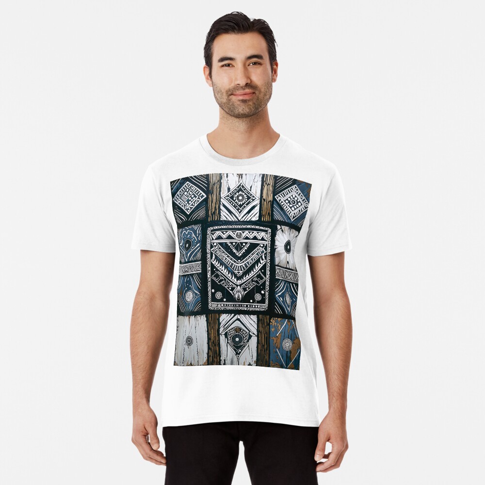 Aperçu de l'œuvre T-shirt premium créée et vendue par Shopstract.