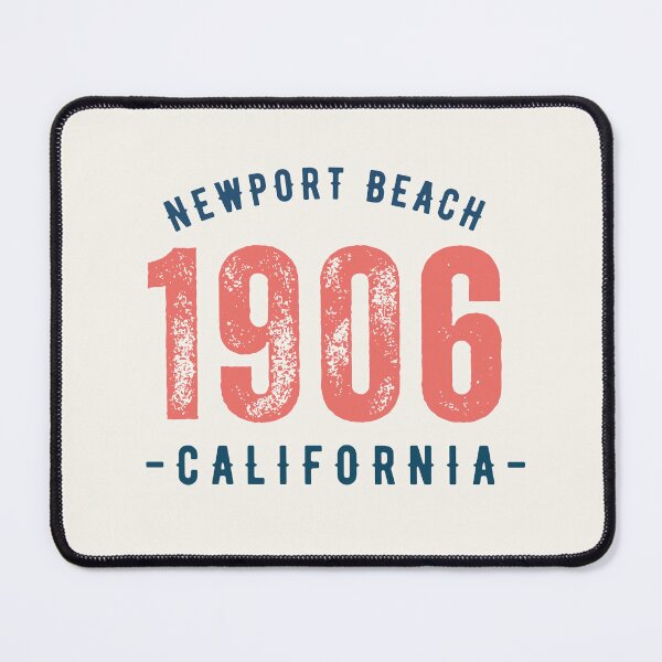 Item preview, Vintage Newport Beach 1906 California Design designed and sold by Retro Travel Design.