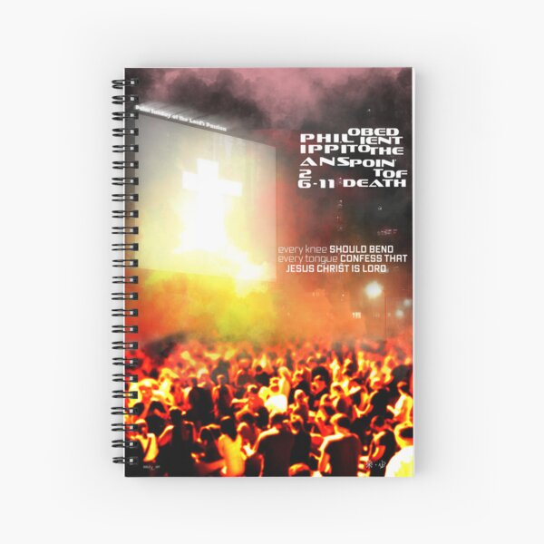 Every Knee Should Bend Spiral Notebook