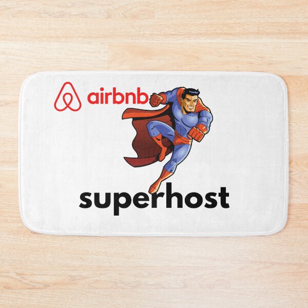 Item preview, Super Host Airbnb Super Hero Reservation Apartments Five Stars designed and sold by DaniVi.