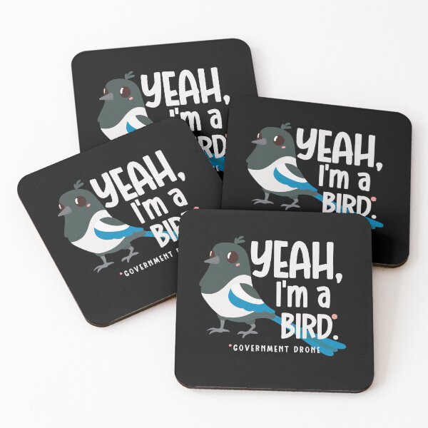 Item preview, Yeah im a government bird drone, australian magpie designed and sold by Drzamag.