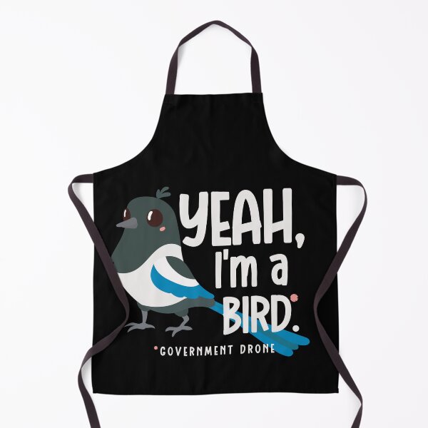 Item preview, Yeah im a government bird drone, australian magpie designed and sold by Drzamag.