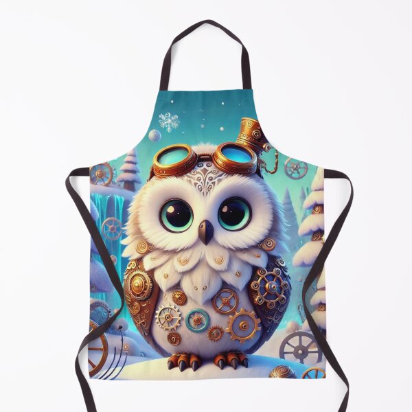 Item preview, Steampunk Snowy Owl designed and sold by Sillytoe.