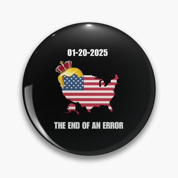 Item preview, Inauguration Day 2025 End of an Error January 20 Trump Won designed and sold by Watercolored-Me.