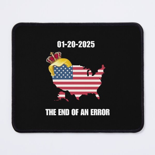 Item preview, Inauguration Day 2025 End of an Error January 20 Trump Won designed and sold by Watercolored-Me.