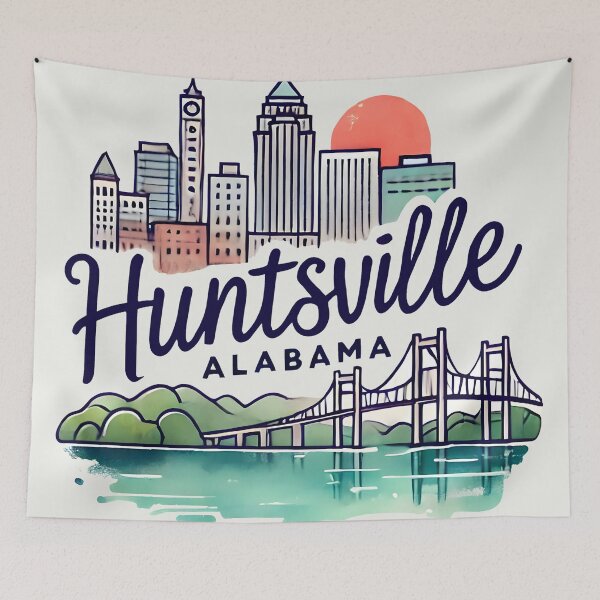 Item preview, Huntsville Alabama designed and sold by HowToCanadian.