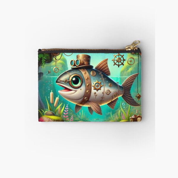 Item preview, Steampunk Sockeye Salmon designed and sold by Sillytoe.