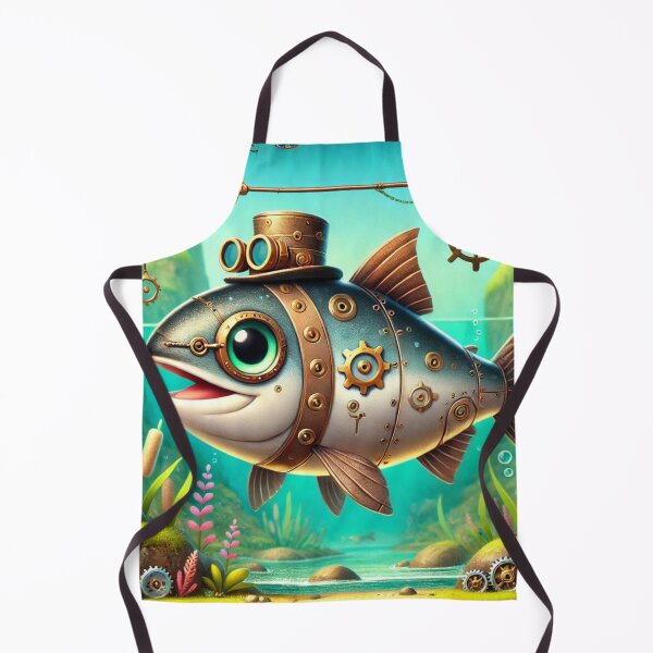 Item preview, Steampunk Sockeye Salmon designed and sold by Sillytoe.