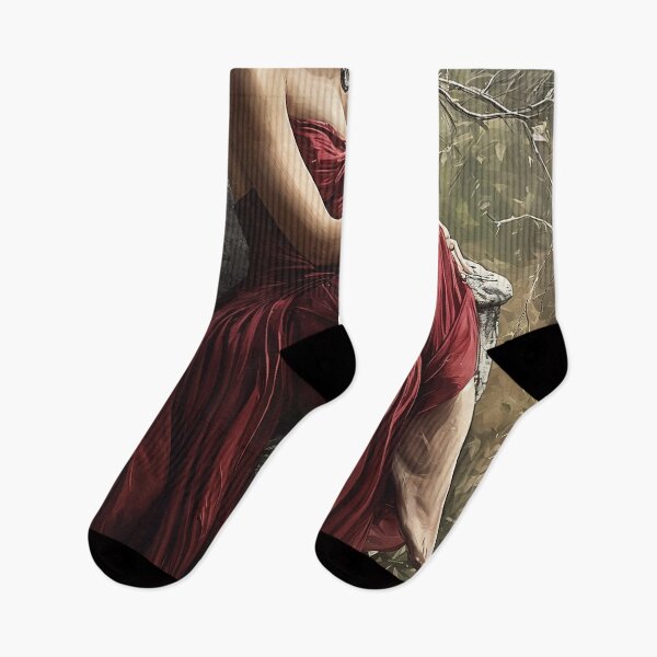 Item preview, Solitude in Scarlet designed and sold by oanaunciuleanu.