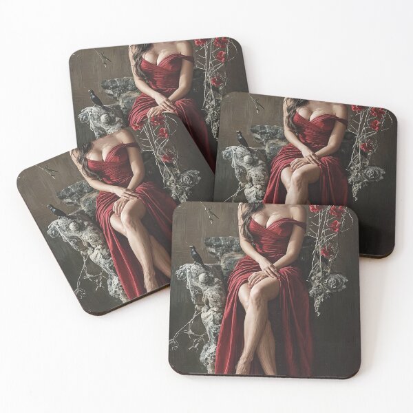 Item preview, Solitude in Scarlet designed and sold by oanaunciuleanu.