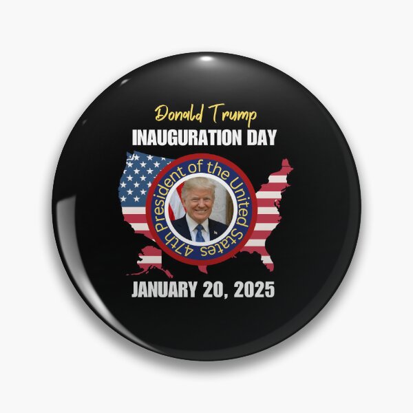 Item preview, President Donald Trump Inauguration Day 2025 Souvenir Memo designed and sold by Watercolored-Me.