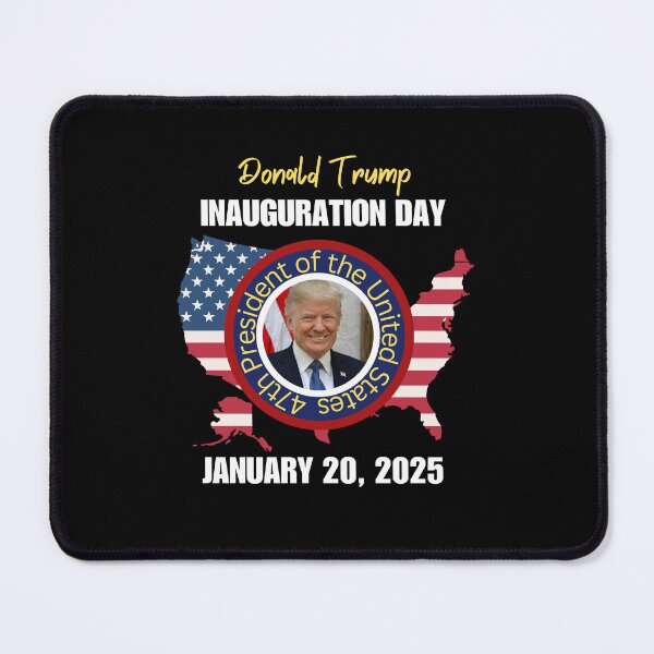 Item preview, President Donald Trump Inauguration Day 2025 Souvenir Memo designed and sold by Watercolored-Me.