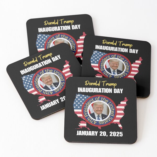 Item preview, President Donald Trump Inauguration Day 2025 Souvenir Memo designed and sold by Watercolored-Me.