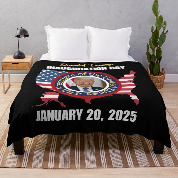 Item preview, President Donald Trump Inauguration Day 2025 Souvenir Memo designed and sold by Watercolored-Me.