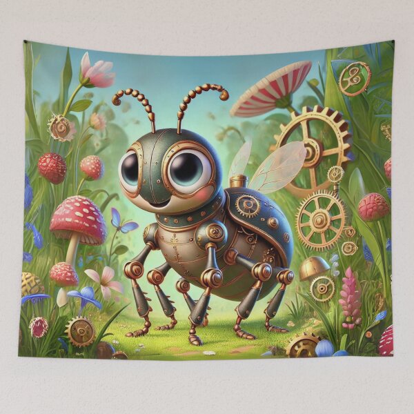 Item preview, Steampunk Soldier Beetle designed and sold by Sillytoe.