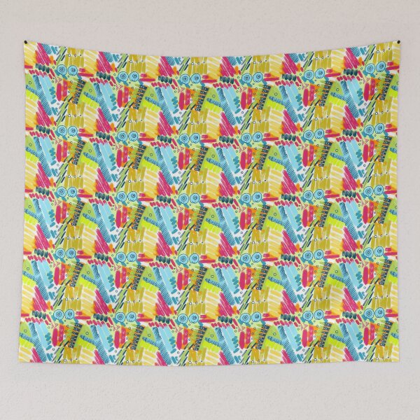 Item preview, Vibrant Abstract Painting for Fun and Creative Color Therapy designed and sold by Pandositive.