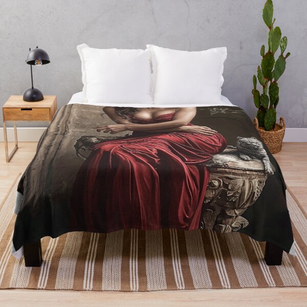 Item preview, Solitude in Scarlet designed and sold by oanaunciuleanu.