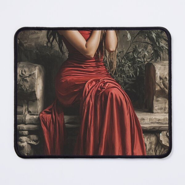 Item preview, Solitude in Scarlet designed and sold by oanaunciuleanu.