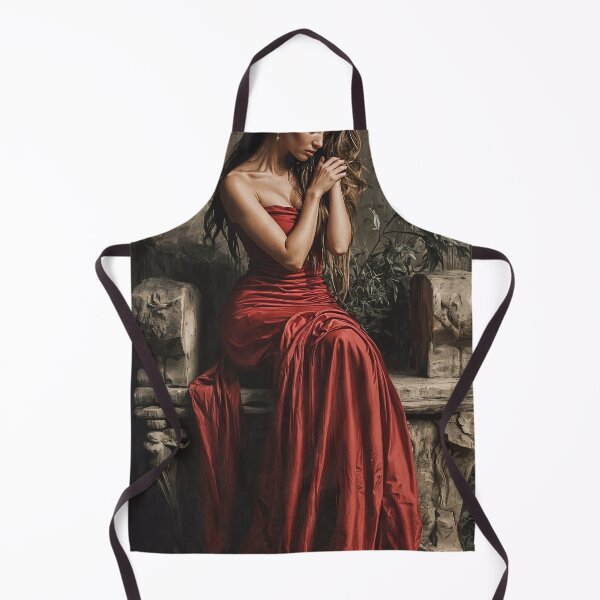 Item preview, Solitude in Scarlet designed and sold by oanaunciuleanu.