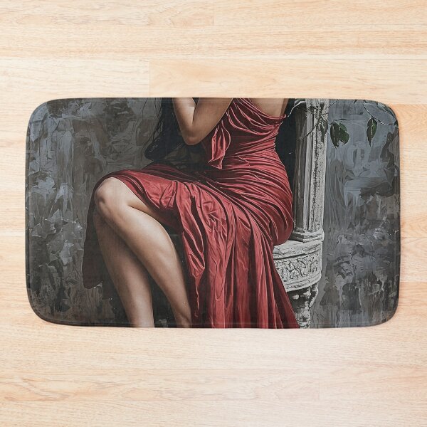 Item preview, Solitude in Scarlet designed and sold by oanaunciuleanu.