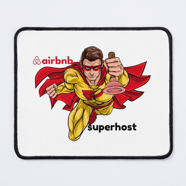 Item preview, Super Host Airbnb Super Hero Reservation Apartments Five Stars Review  designed and sold by DaniVi.