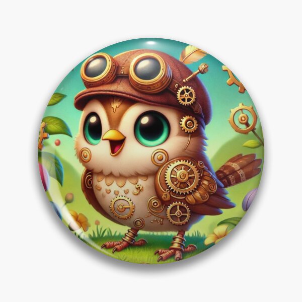 Item preview, Steampunk Song Sparrow designed and sold by Sillytoe.