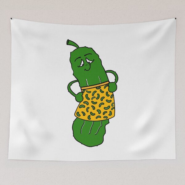 Item preview, Dill Pickle Mrs Cucumber designed and sold by Sartoris Art.
