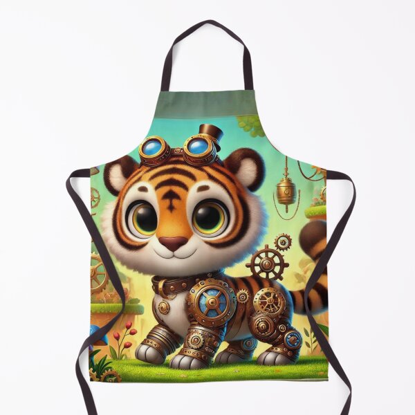 Item preview, Steampunk South China Tiger designed and sold by Sillytoe.