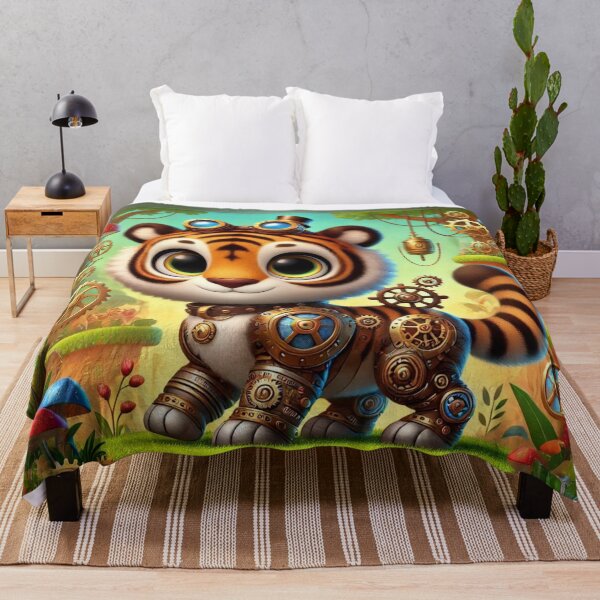 Item preview, Steampunk South China Tiger designed and sold by Sillytoe.