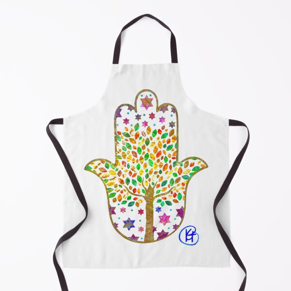 Item preview, Tree of Life Hamsa Art designed and sold by Kalli Taub Art.