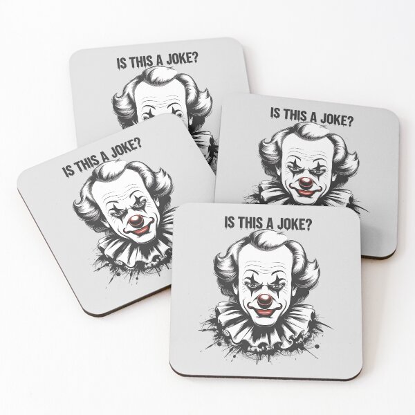 Item preview, Disturbing Clown Chaotic Illustration designed and sold by TeeGrit.