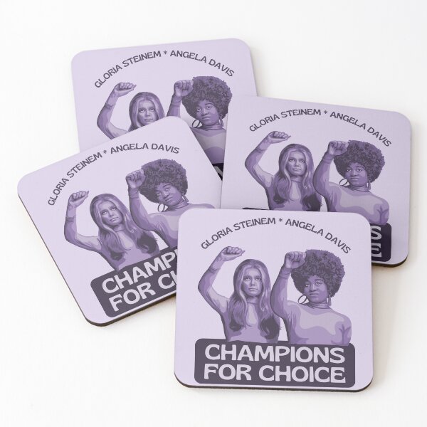 Item preview, Gloria Steinem and Dorothy Pitman Hughes Portrait  designed and sold by Unhinged Heather.