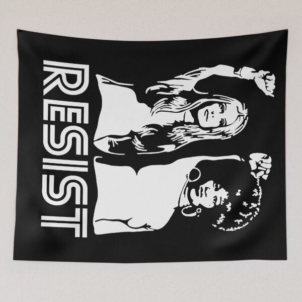 Item preview, Gloria Steinem and Dorothy Pitman Hughes Resist designed and sold by Unhinged Heather.