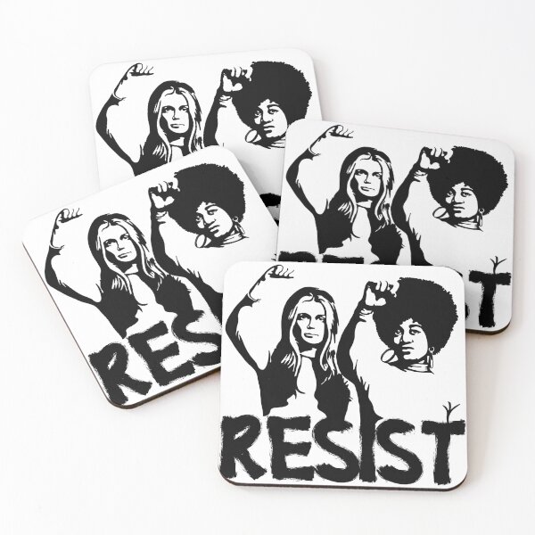 Item preview, Gloria Steinem and Dorothy Pitman Hughes Portrait designed and sold by Unhinged Heather.