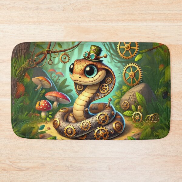 Item preview, Steampunk Southern Hognose Snake designed and sold by Sillytoe.