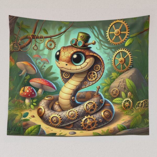 Item preview, Steampunk Southern Hognose Snake designed and sold by Sillytoe.