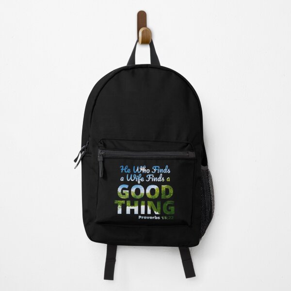 Item preview, He Who Finds A Wife Finds A Good Thing Funny Gifts For Couples designed and sold by MartVisions.