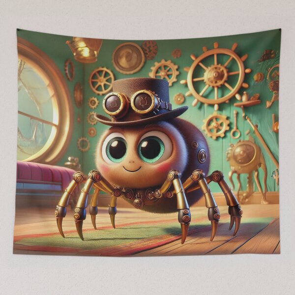 Item preview, Steampunk Southern House Spider designed and sold by Sillytoe.